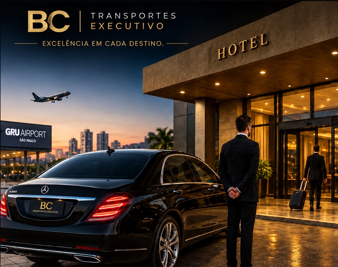 Hotel e transporte executivo em São Paulo